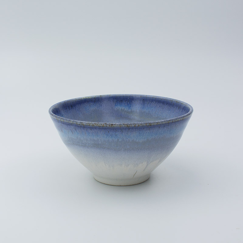 small blue bowl